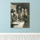 Sir William Hamilton (1730-1803) mit anderen Conno Leinwanddruck (Insitu (Holzboden))