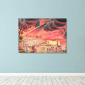 Sir William Hamilton studiert die Eruption Leinwanddruck (Insitu (Holzboden))