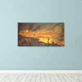 Sir William Hamilton zeigt Ferdinand IV Leinwanddruck (Insitu (Holzboden))