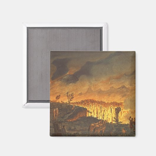 Sir William Hamilton zeigt Ferdinand IV Magnet (Vorderseite/Rückseite)