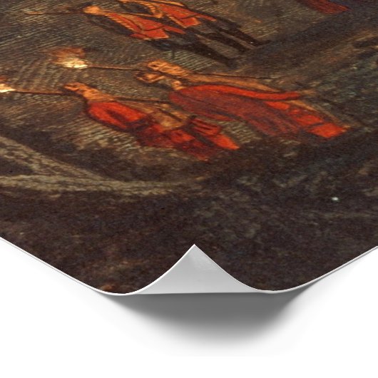 Sir William Hamilton zeigt Ferdinand IV Poster (Ecke)