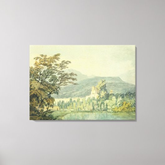 Sir William Hamilton's Villa, c.1795 (w/c über Pen Leinwanddruck (Vorderseite)