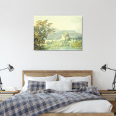 Sir William Hamilton's Villa, c.1795 (w/c über Pen Leinwanddruck (Insitu (Schlafzimmer))