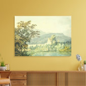 Sir William Hamilton's Villa, c.1795 (w/c über Pen Leinwanddruck (Insitu (Wohnzimmer))