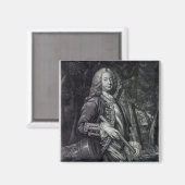 Sir William Johnson Magnet (Vorderseite/Rückseite)