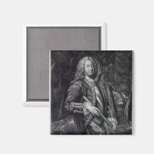 Sir William Johnson Magnet (Vorderseite/Rückseite)