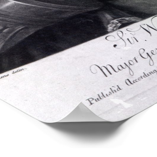 Sir William Johnson Poster (Ecke)