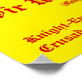 Sir William Marshal Poster (Ecke)