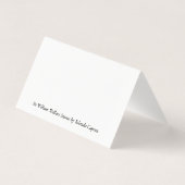 Sir William Wallace Statue Blank Greeting Card (Rückseite)