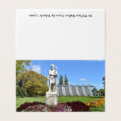Sir William Wallace Statue Blank Greeting Card (Außenseite Aufgefaltet)