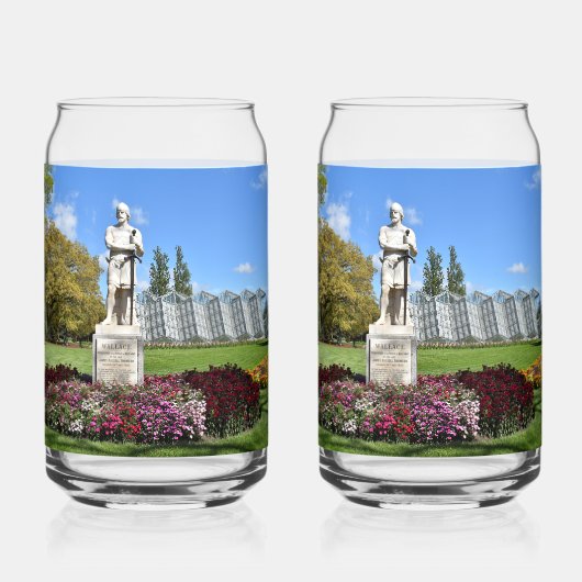 Sir William Wallace Statue Glass Set Dosenglas (Vorderseite)