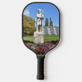 Sir William Wallace Statue Pickleball Schläger (Rückseite)