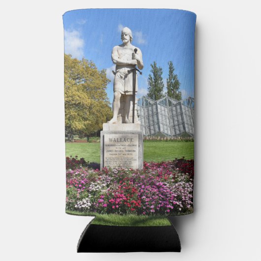 Sir William Wallace Statue Selters Dosenkühler (Rückseite)