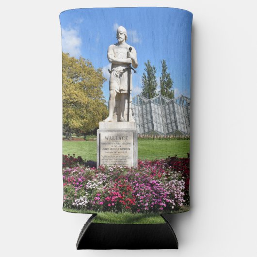 Sir William Wallace Statue Selters Dosenkühler (Vorderseite)