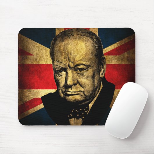 Sir Winston Churchill Mousepad (Mit Mouse)
