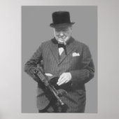 Sir Winston Churchill Poster (Vorne)