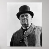 Sir Winston Churchill Poster (Vorne)