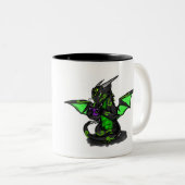 Sira die Drache-Tee-/Kaffee-Tasse Zweifarbige Tasse (VorderseiteRechts)