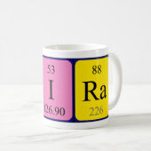 Sira Periodenname Tasse (VorderseiteRechts)
