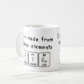 Sira Periodenname Tasse (Vorderseite Links)