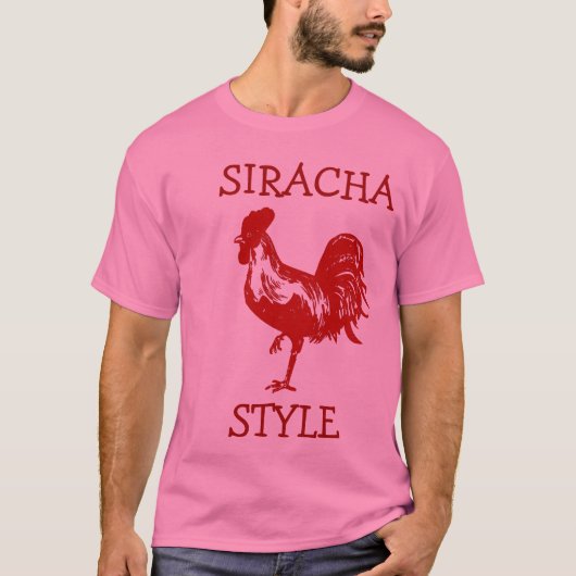 Siracha Art T-Shirt (Vorderseite)
