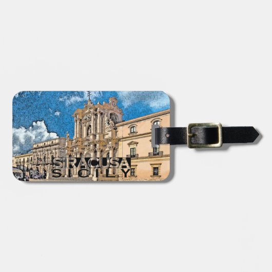 Siracusa Gepäckanhänger (Vorderseite horizontal)