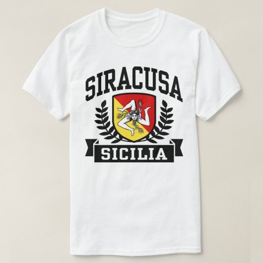 Siracusa Sicilia T-Shirt (Design vorne)