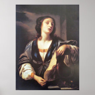 Sirani - Allegorie der Musik 1659 Poster