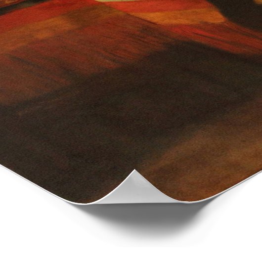 Sirani - Anthony in Bewunderung des Kindes Poster (Ecke)