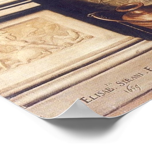 Sirani - Timoclea tötet Hauptmann von Alexander Poster (Ecke)