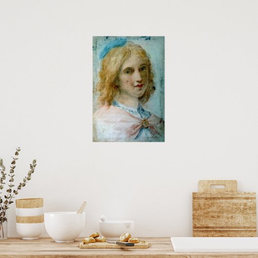 Sirani - Zeichnend Chalk Poster (Küche)