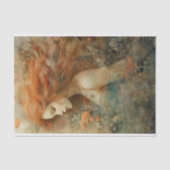 SIREN DER MEERESDEKOUPAGE SEIDENPAPIER (Vorderseite)