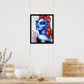 Siren des Meeres Poster (Küche)
