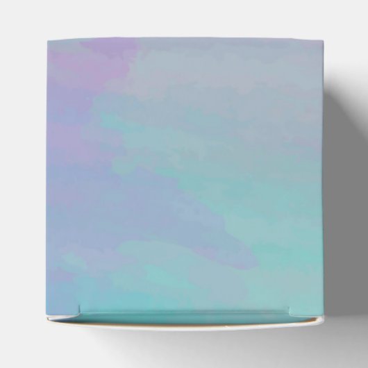 SIREN Lila Gold Meerjungfrau Ocean Sea Babydusche Geschenkschachtel (Oben)