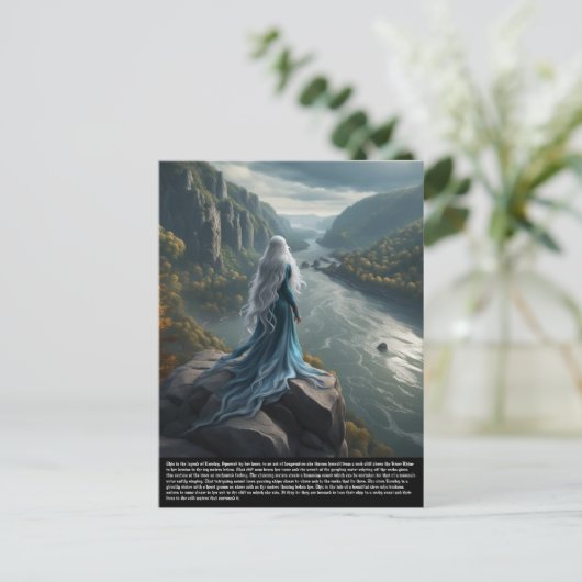 Siren Loreley Postkarte (Stehend Vorderseite)