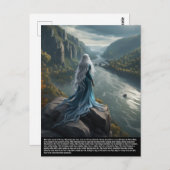 Siren Loreley Postkarte (Vorne/Hinten)