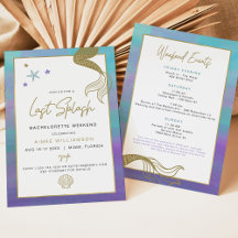 SIREN Mermaid Last Splash Bachelorette Strecke Iti