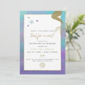 SIREN Mermaid Schwanz für den Veil Bachelorette Wo (Stehend Vorderseite)