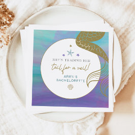 SIREN Mermaid Schwanz für einen Schleier Bachelore Serviette