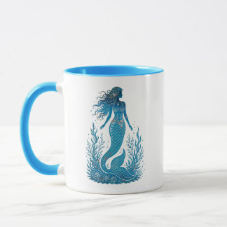 Siren Ocean Art Tasse
