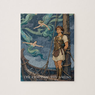 Siren Song Over Stormy Seas Puzzle