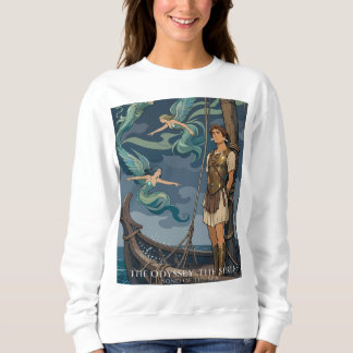 Siren Song Over Stormy Seas Sweatshirt