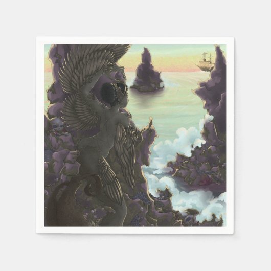 Siren Stones Serviette (Vorderseite)