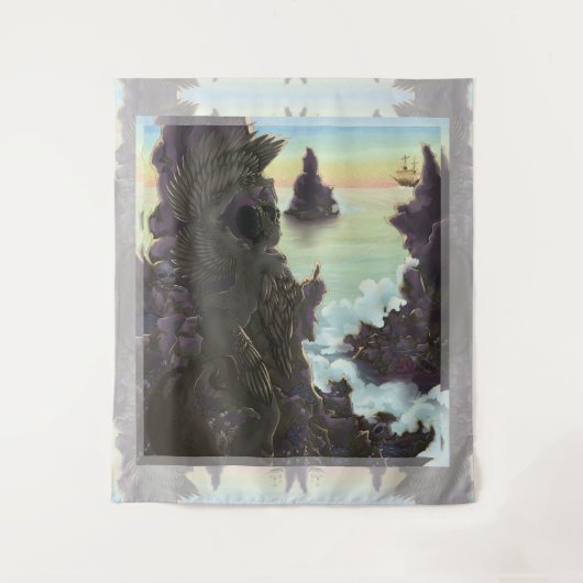 Siren Stones Wandteppich (Vorderseite)