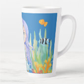 sirena Beautiful LILA HAIR Meerjungfrau spielt in  Milchtasse (Rechts)