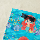 sirena Beautiful RED HAIR Meerjungfrau spielt in d Strandtuch (Beispiel)