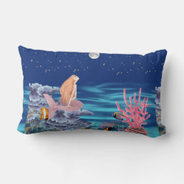 Sirena mirando la luna lendenkissen