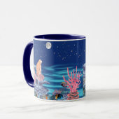Sirena mirando la luna tasse (Vorderseite Links)