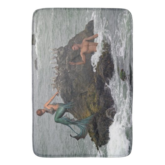 Sirene Badematte (Vorderseite Vertikal)