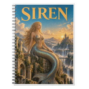Sirene, Gothic-Fantasy-Monster Notizblock